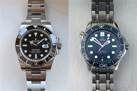 omega planet ocean vs rolex submariner review|rolex vs omega seamaster 300m.